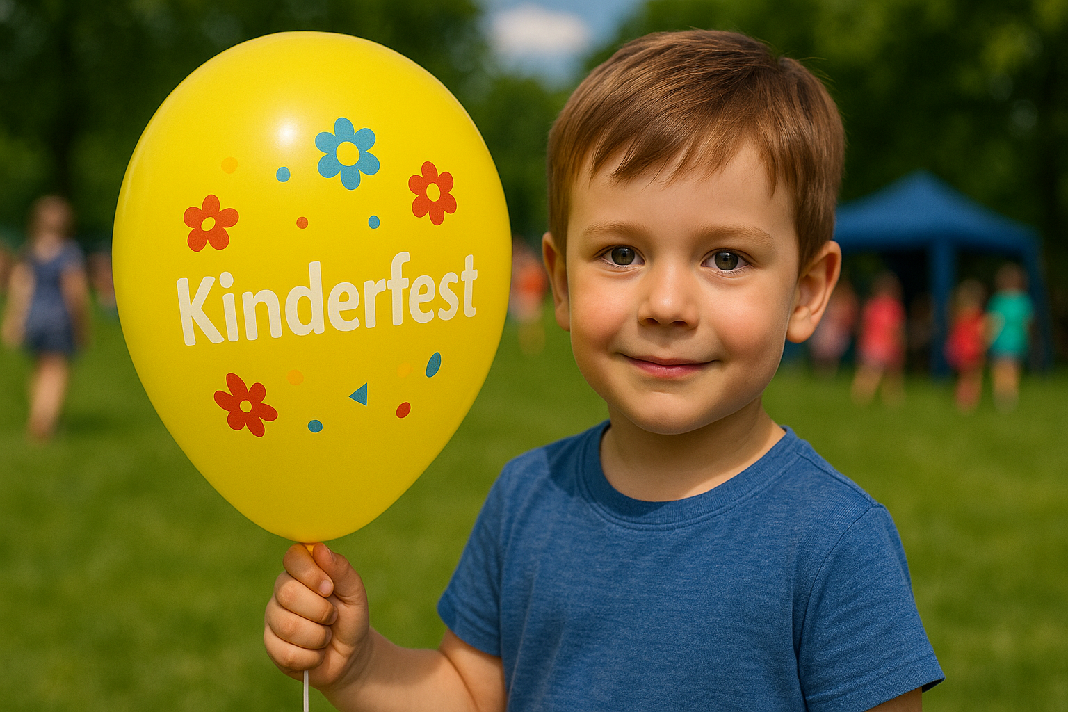 Bedruckte Luftballons für Kinderfeste